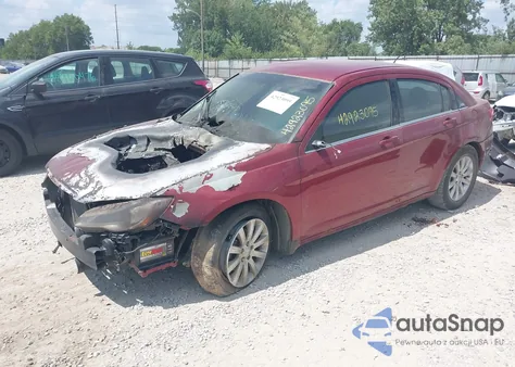 2013 Chrysler 200 Touring from USA, damaged, VIN 1C3CCBBB4DN674261